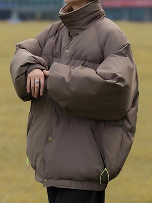 Men's Solid Side Slip Pocket Lapel Neck Jacket Product Image