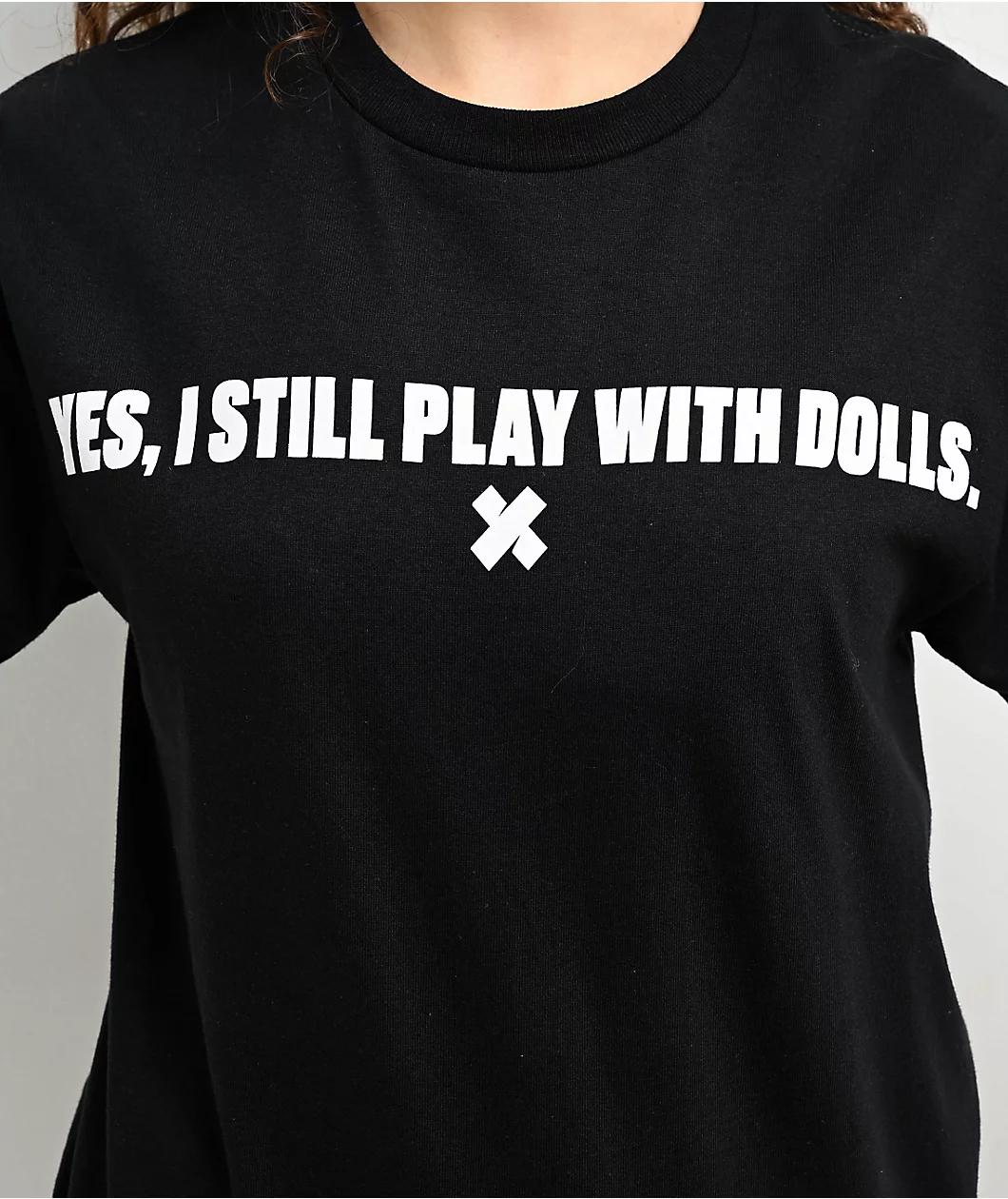XPLR Dolls Black T-Shirt Product Image
