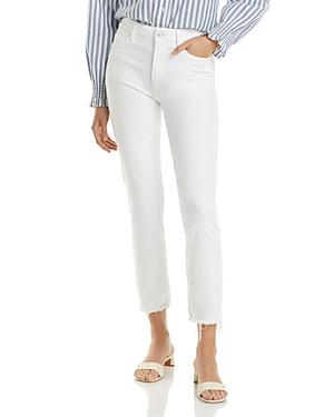 Womens Cindy High-Rise Stretch Straight-Leg Jeans Product Image