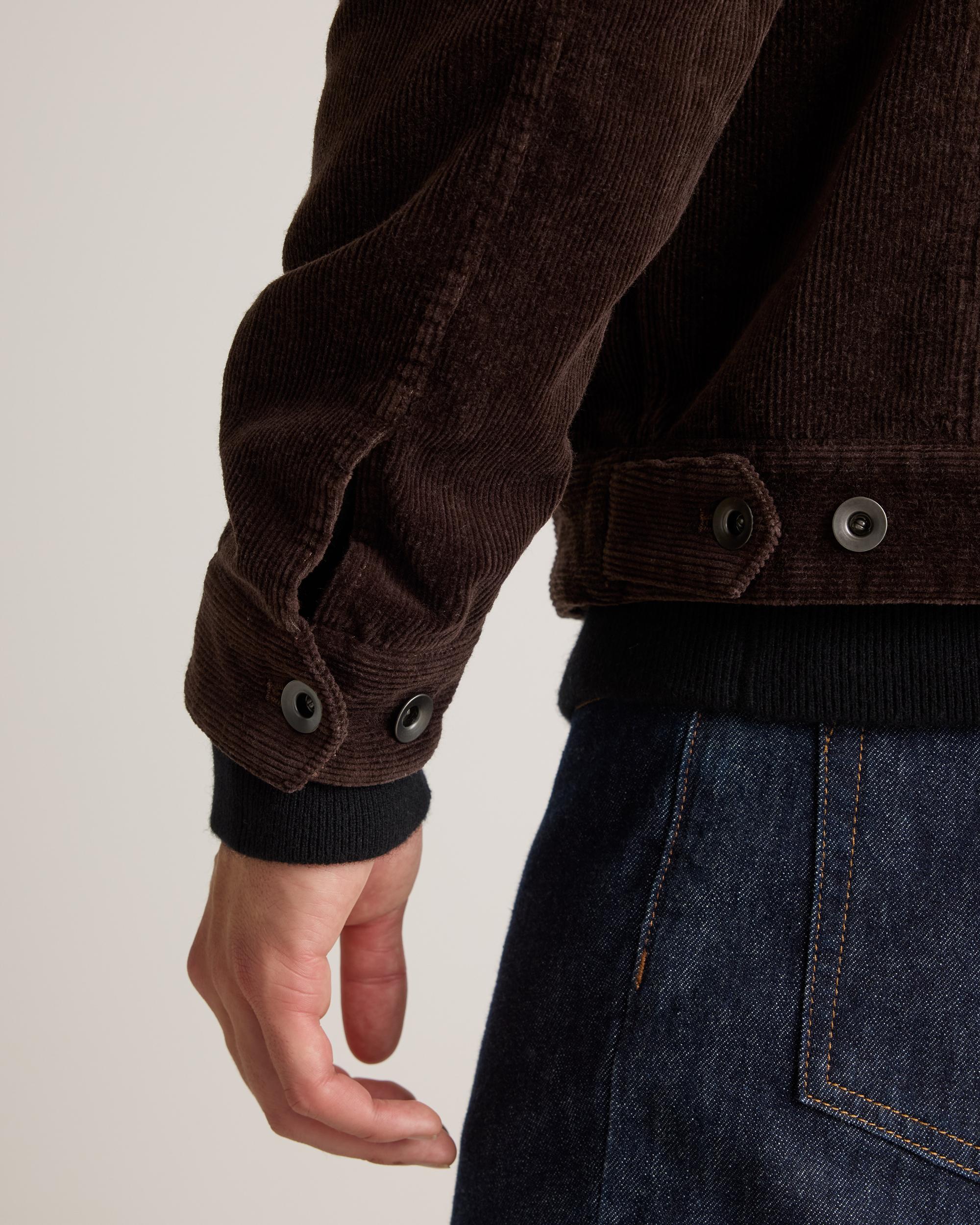 Quince | Men's Organic Stretch Corduroy Trucker Jacket Organic Cotton Product Image