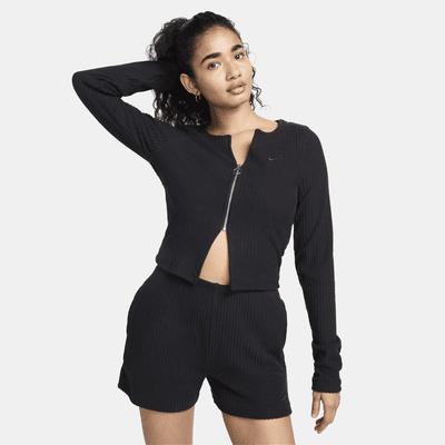 Nike Sportswear Chill Rib Women's Slim Full-Zip Cardigan Product Image