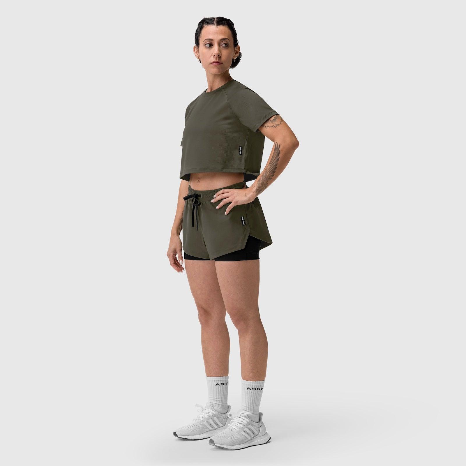 W025. Tetra-Lite® Liner Short - Olive Product Image