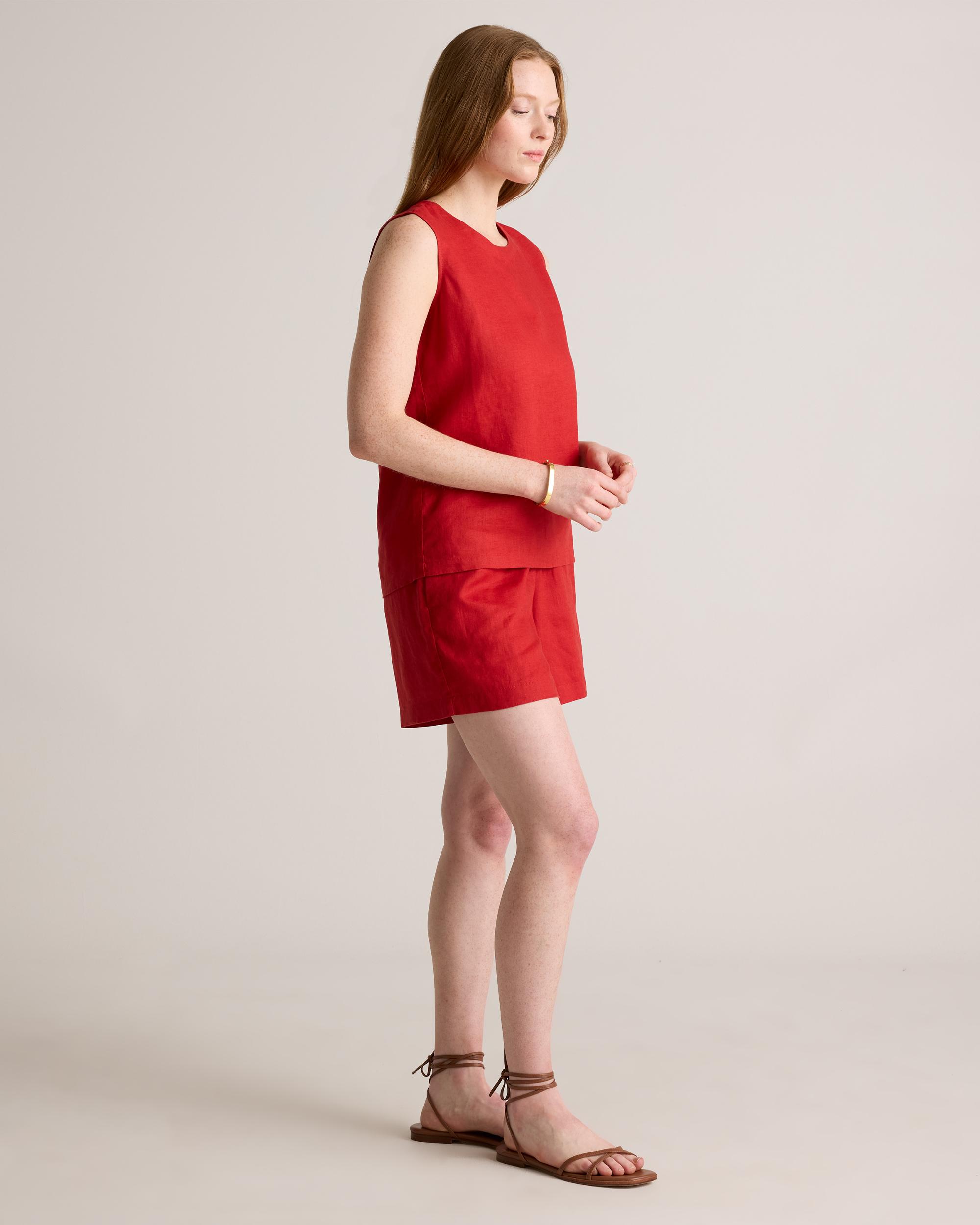 Quince | Women's 100% European Linen Tank Top Product Image