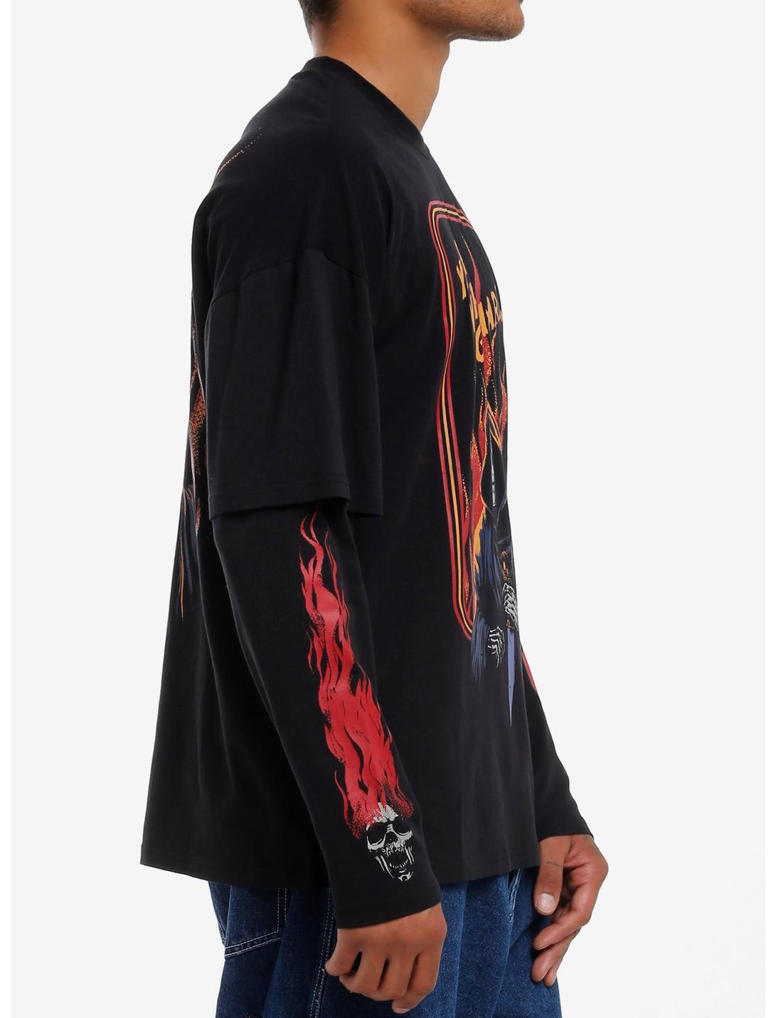 Grim Reaper Worst Nightmare Twofer Long-Sleeve T-Shirt Product Image