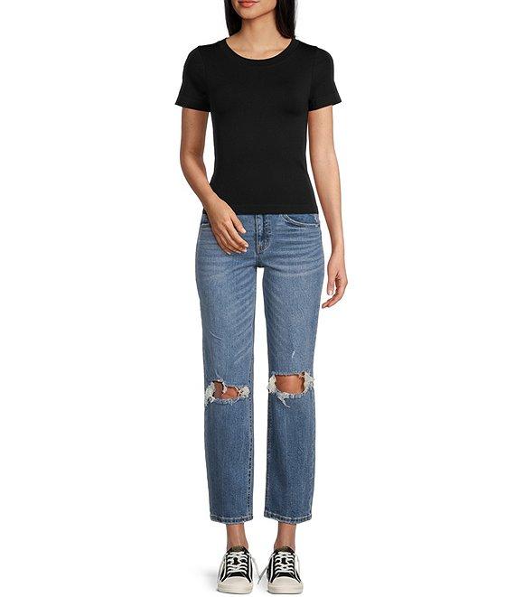 Moa Moa Short Sleeve Seamless T-Shirt Product Image