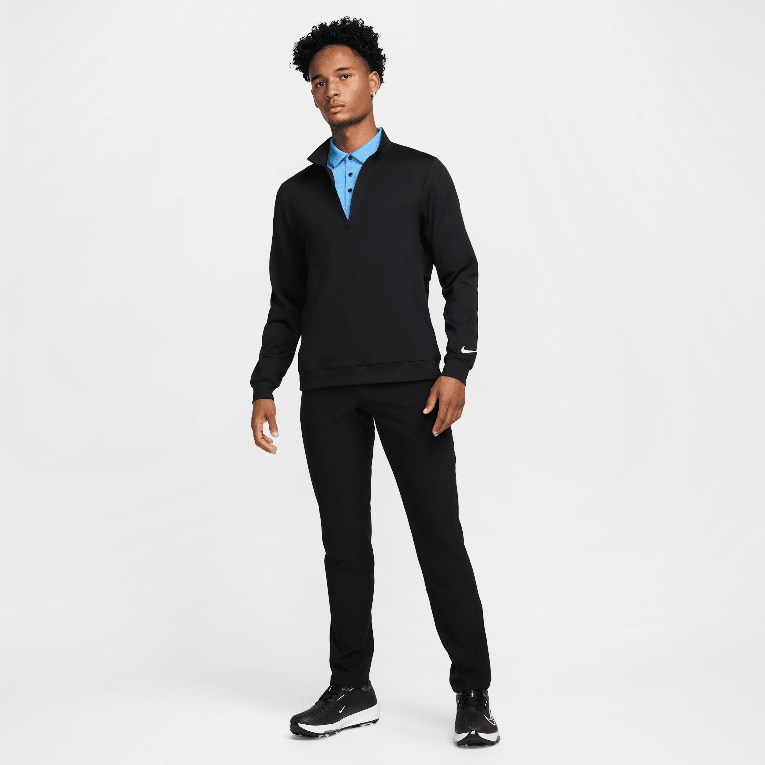 Nike Mens Tour 1/2-Zip Golf Top | FZ7522-010 Product Image