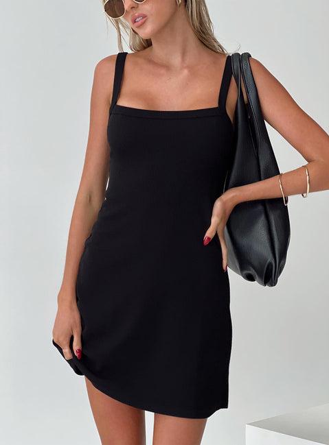 De Santis Mini Dress Black Product Image