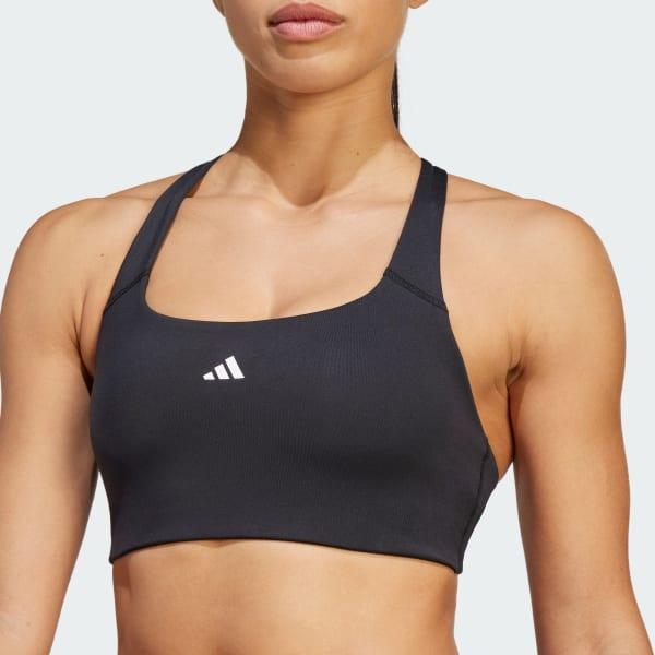 adidas Powerimpact Bra for Training Pure Ruby M Womens Product Image