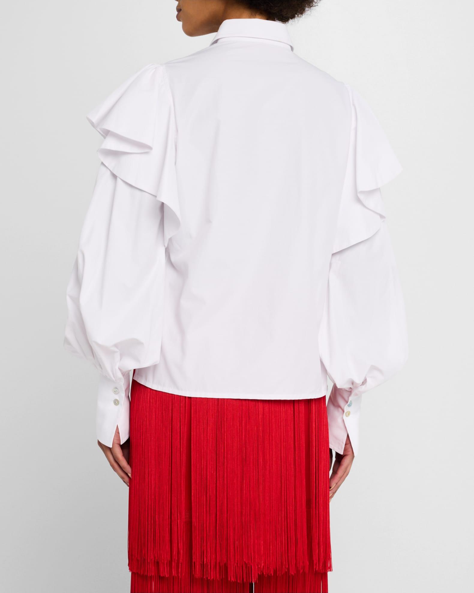 La Sabana Ruffle Long-Sleeve Shirt Product Image