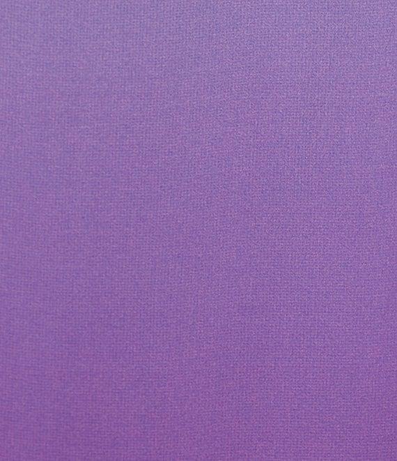 Slim Factor by Investments Purple/Royal Blue Ombre Border Print Boat Neck 3/4 Sleeve Lined Tunic Product Image