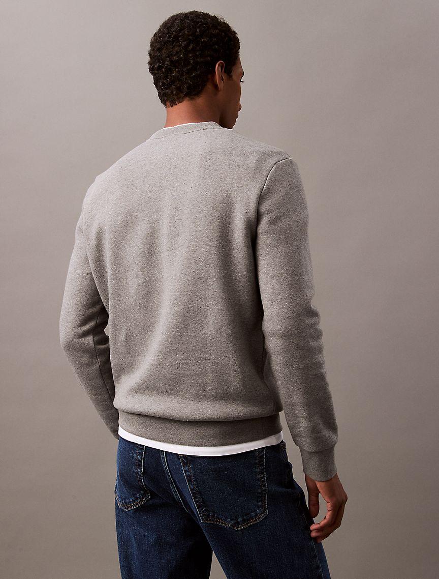 Monologo Fleece Crewneck Sweatshirt Product Image