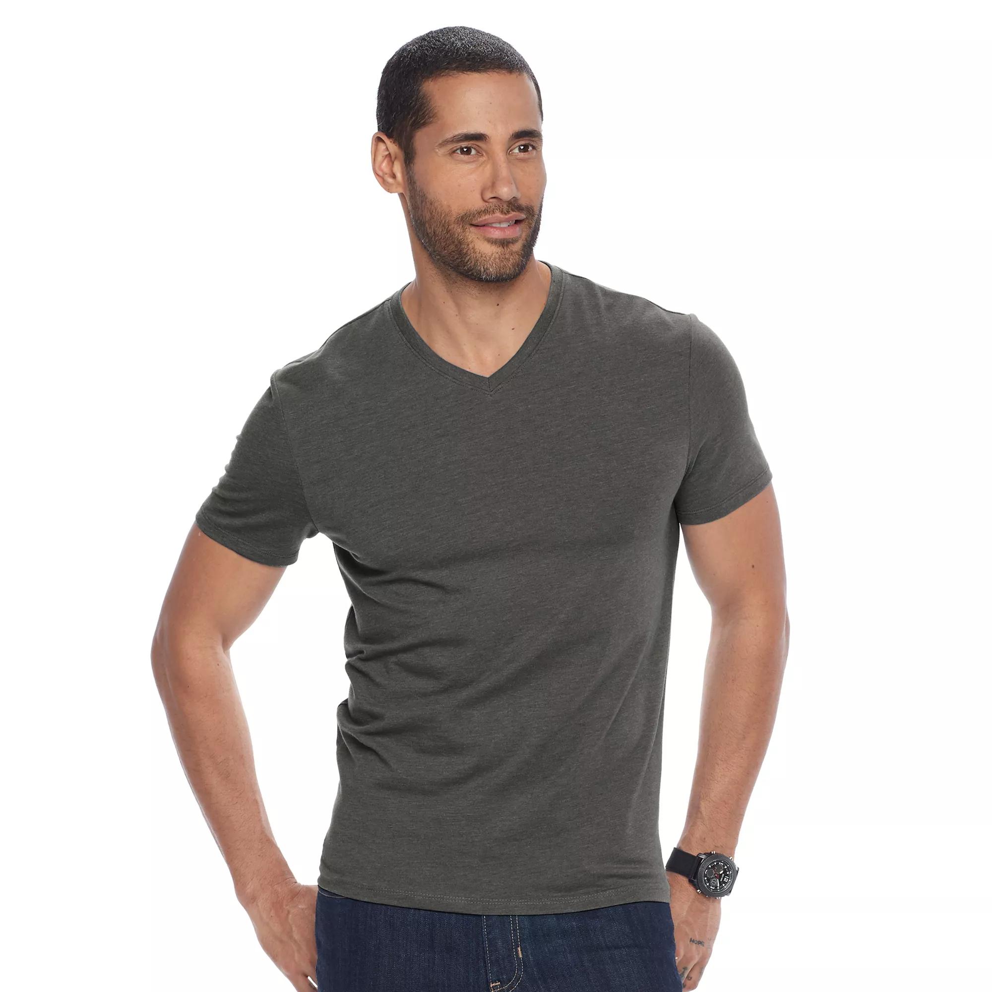 Men's Apt. 9® Premier Flex Short Sleeve V-Neck Tee,  Product Image