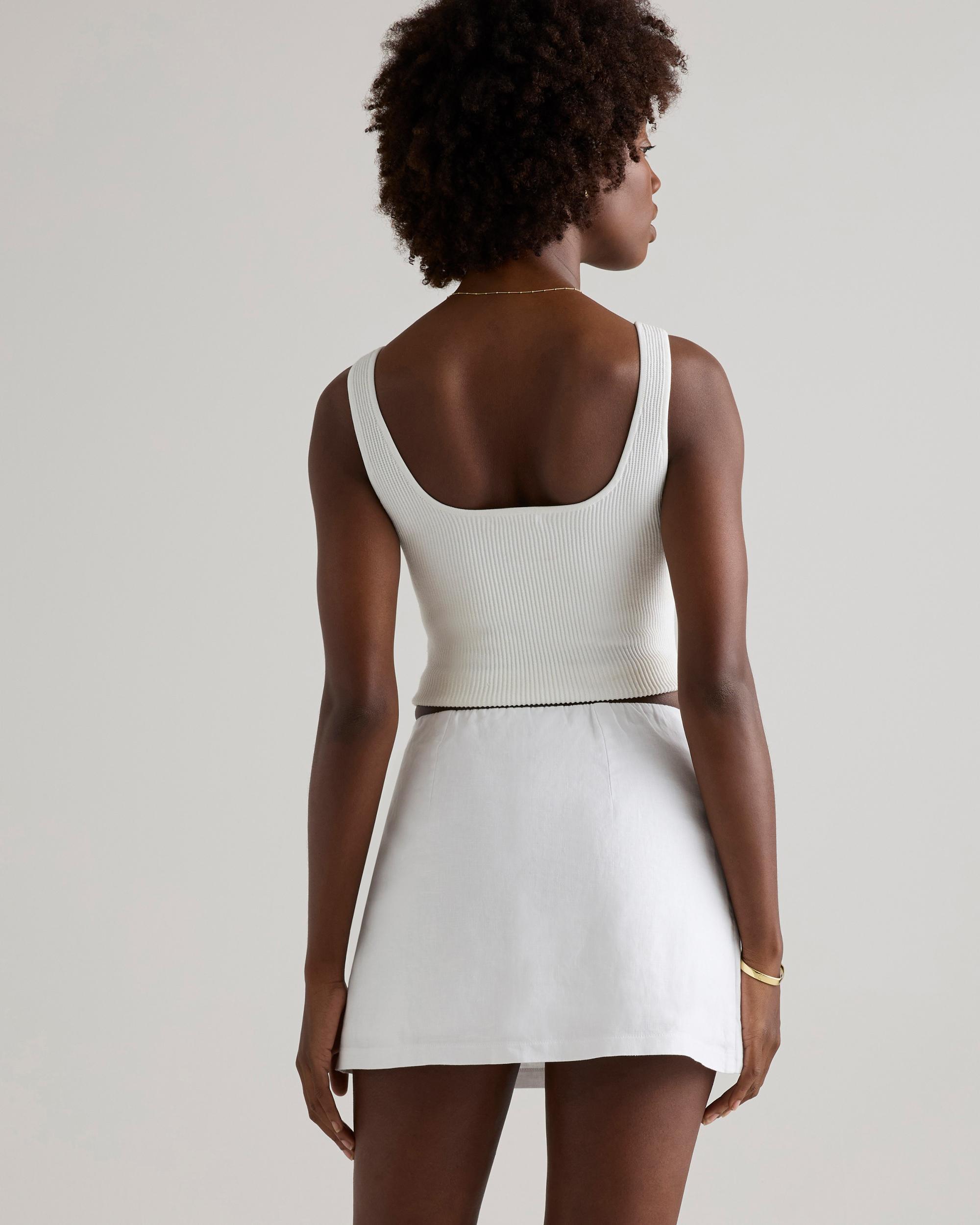 Quince | Women's 100% European Linen Skort Product Image