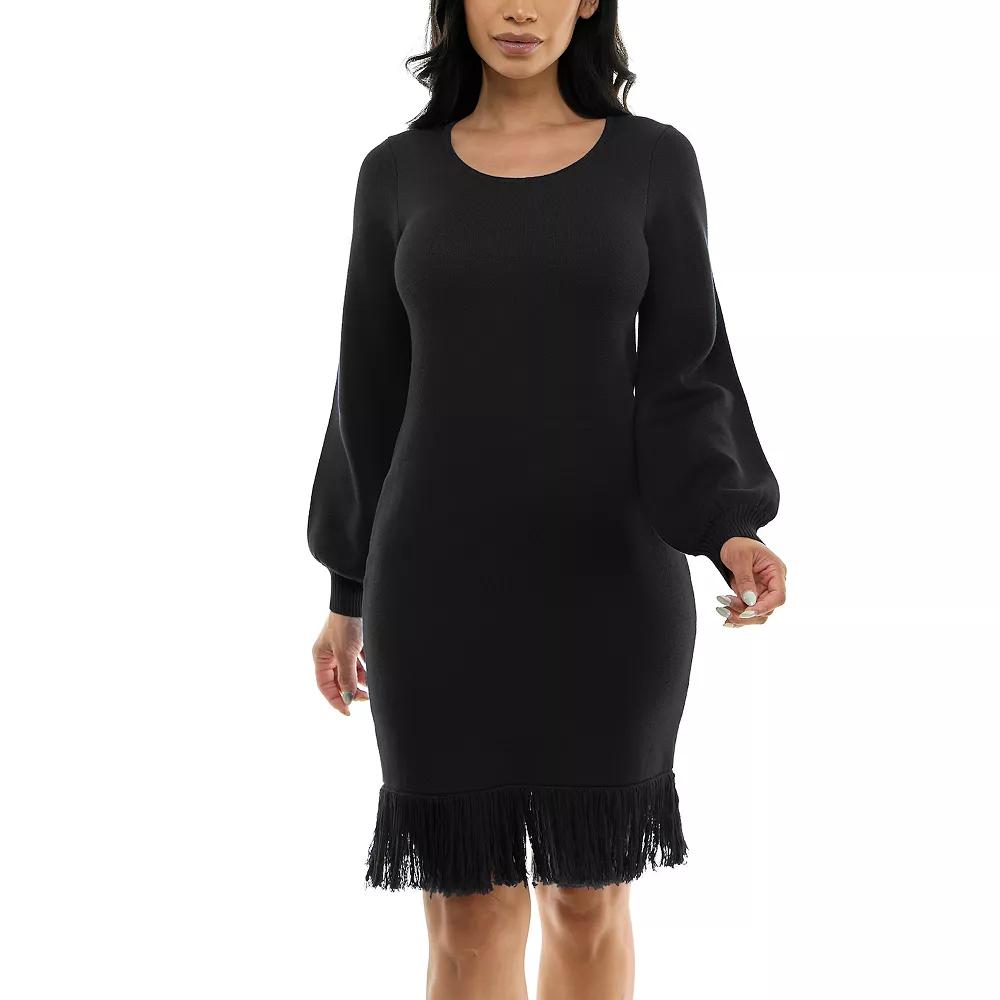 Women's Nina Leonard Sheath Sweater Dress,  Product Image