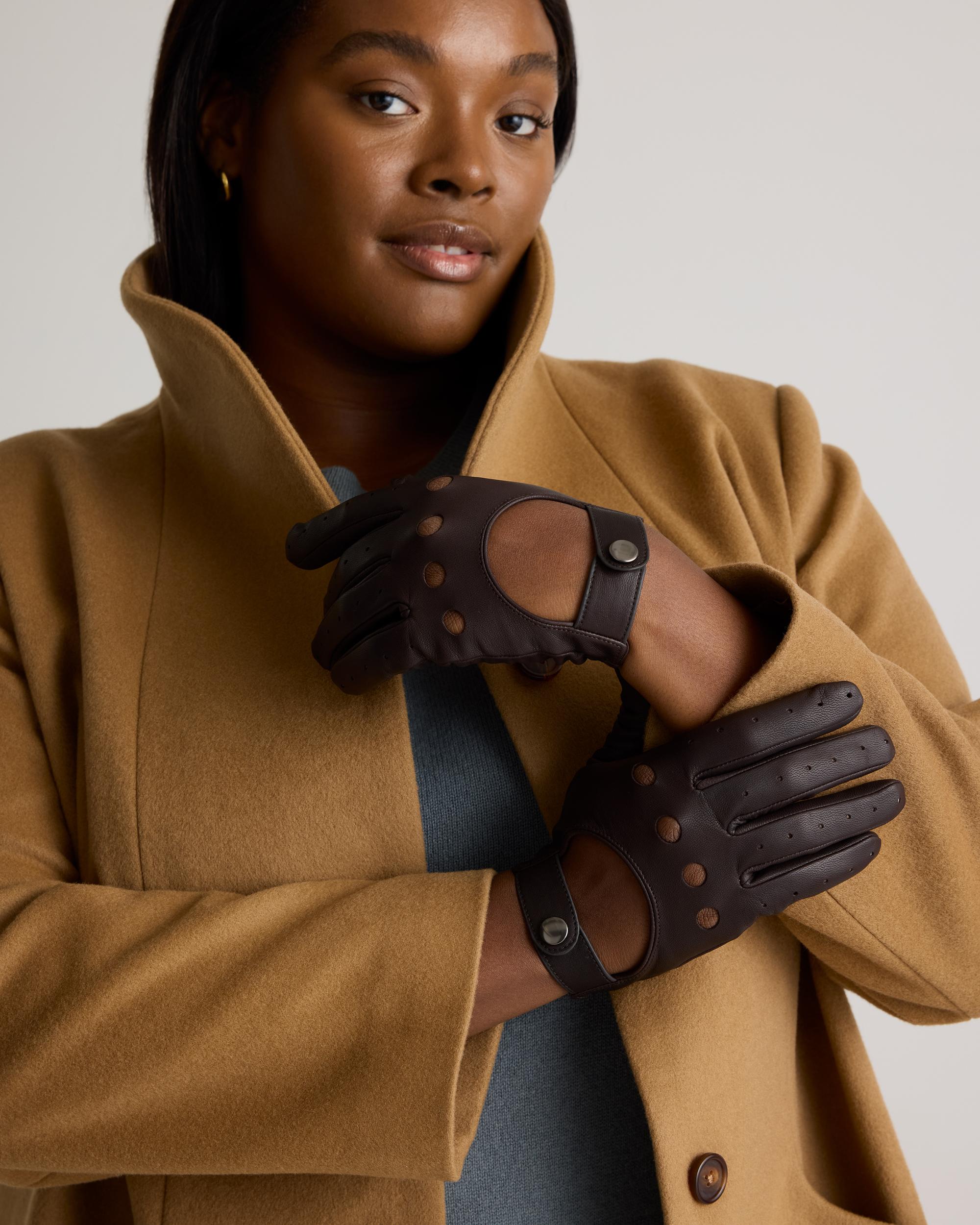 Quince | Women's Italian Leather Driving Gloves Product Image