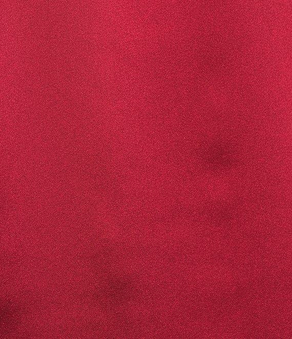 Caroline Rose Soft Satin Scoop Neck Sleeveless Long Coordinating Tank Top Product Image