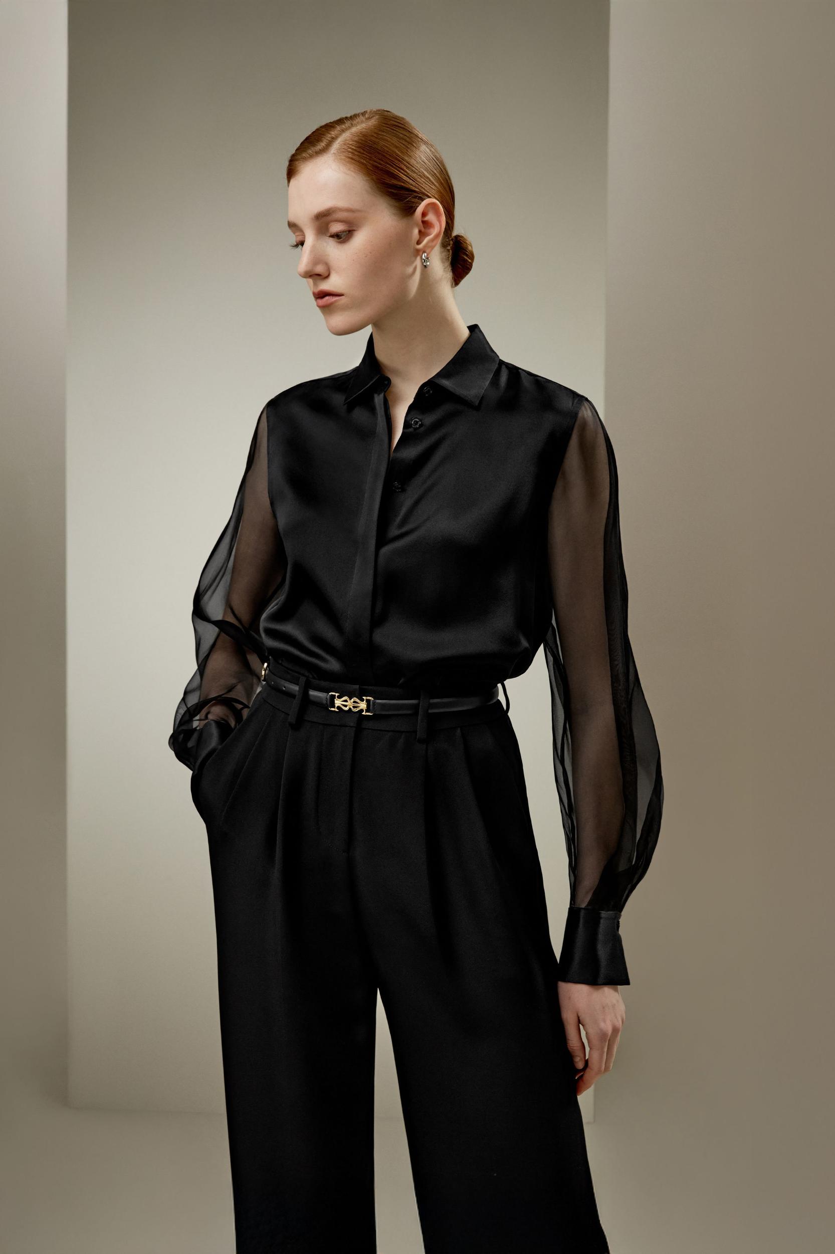 Ethereal Silk Shirt Product Image