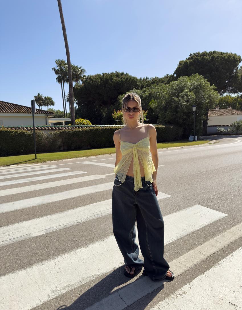 Lace tank top Product Image