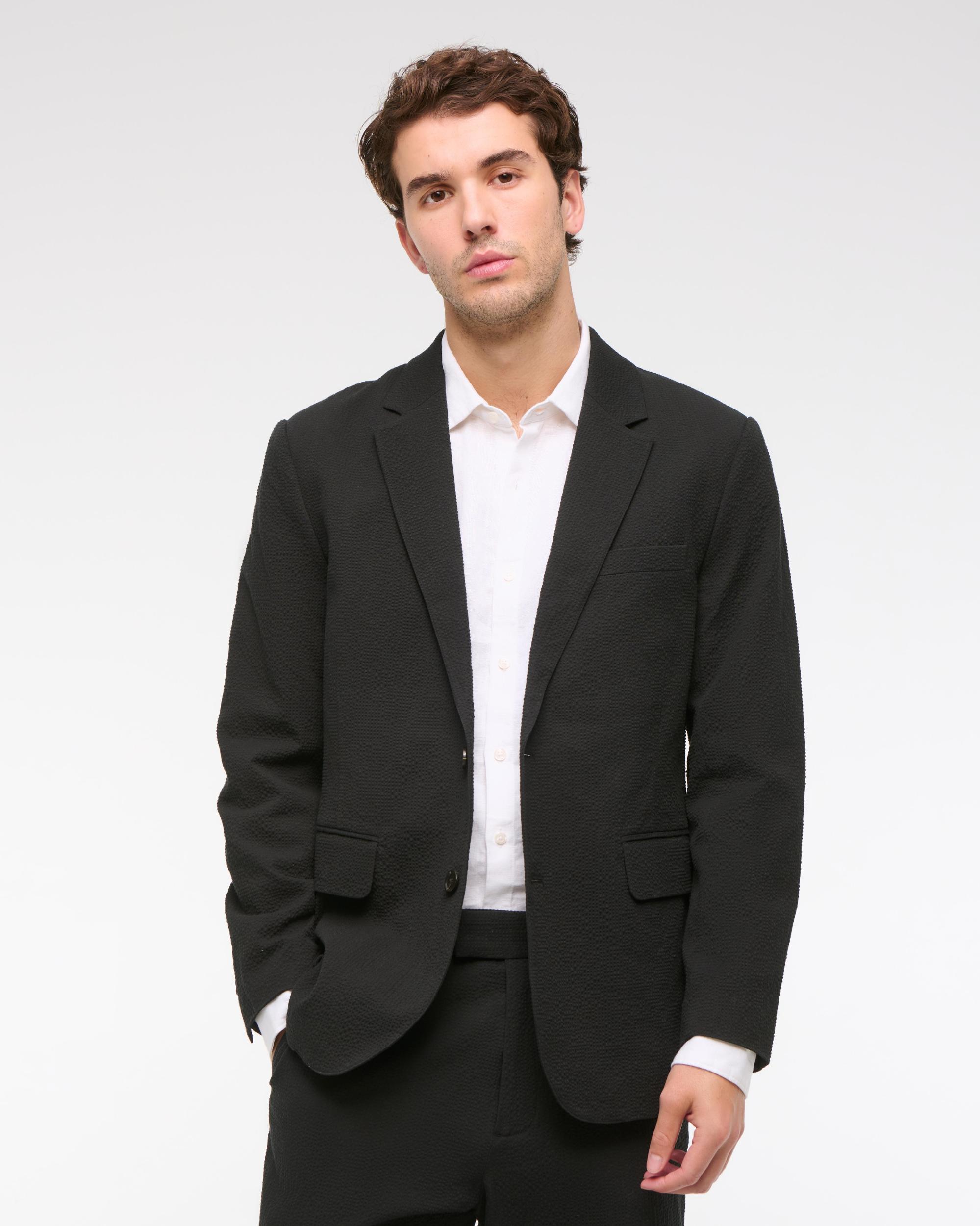 The A&F Collins Slim Blazer Product Image