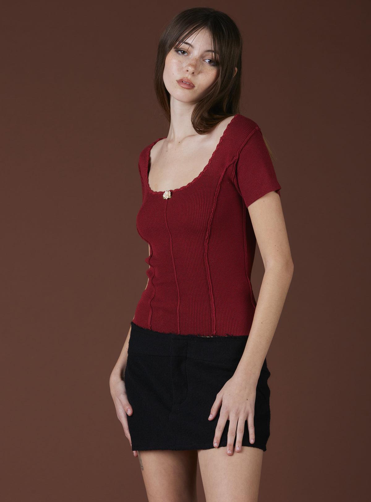 XAE Ribbed Top Female Product Image