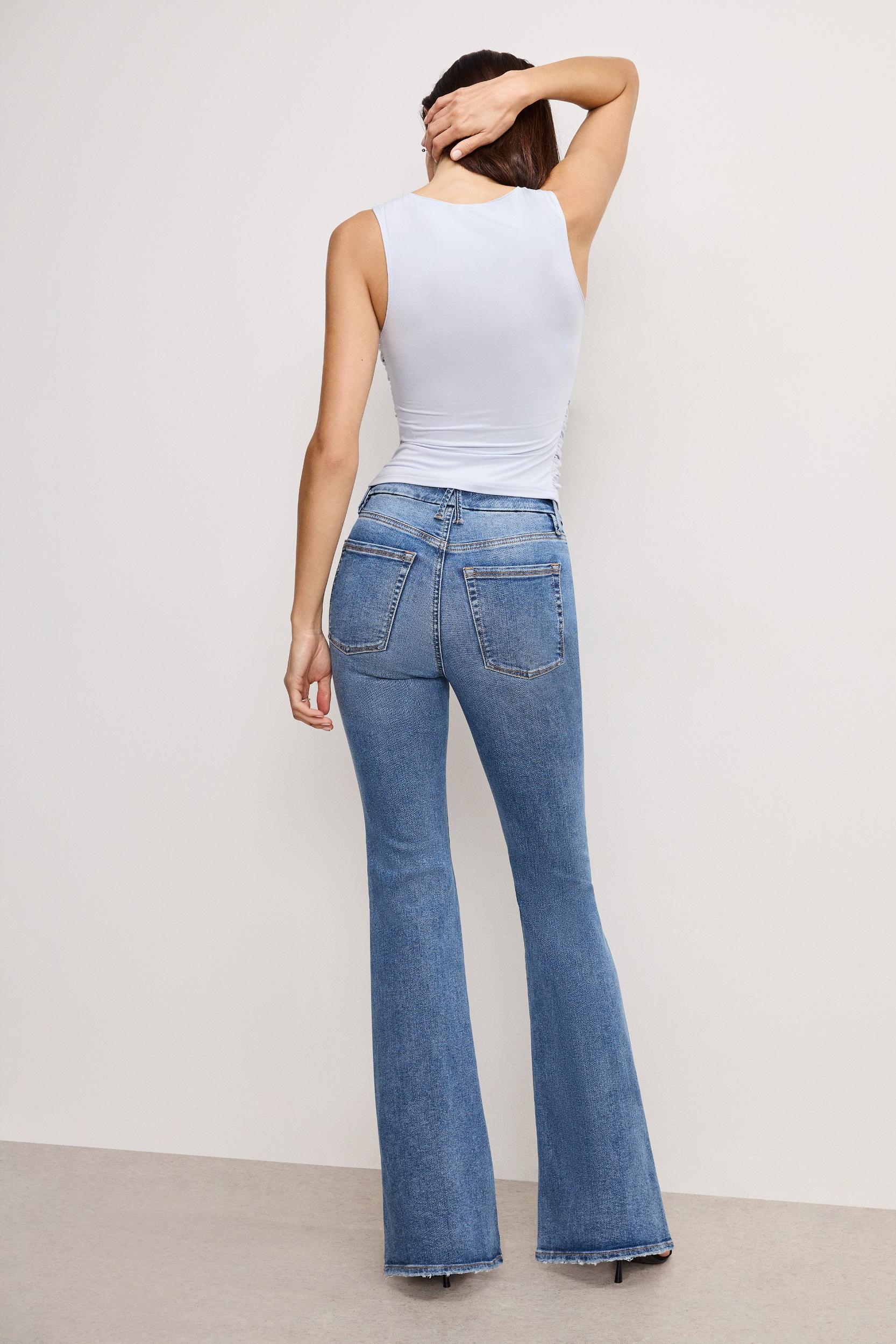 ALWAYS FITS GOOD LEGS FLARE JEANS | INDIGO316 Product Image
