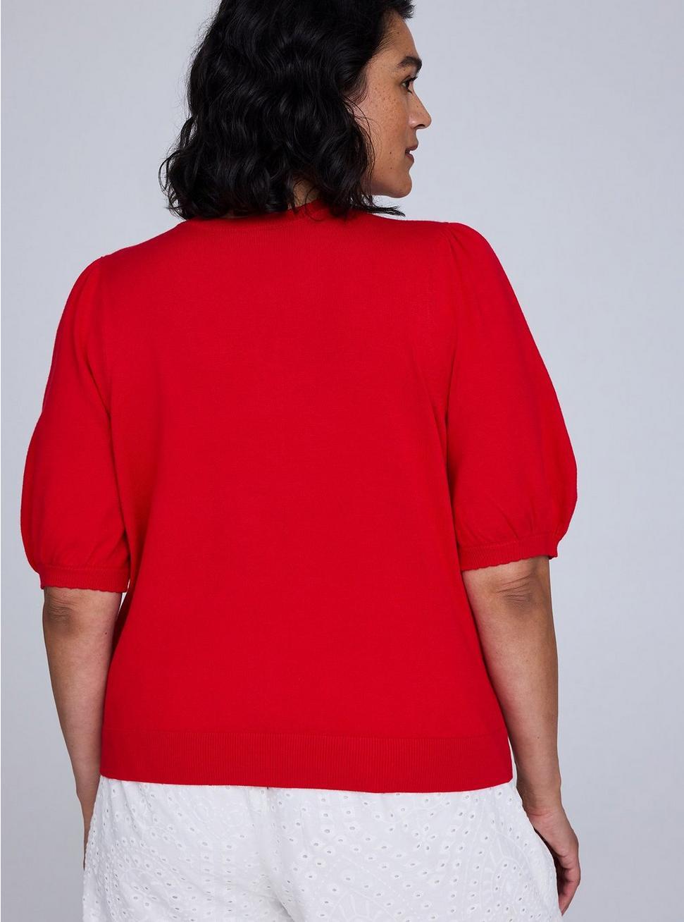 Belle Isle Scalloped Cardi Product Image