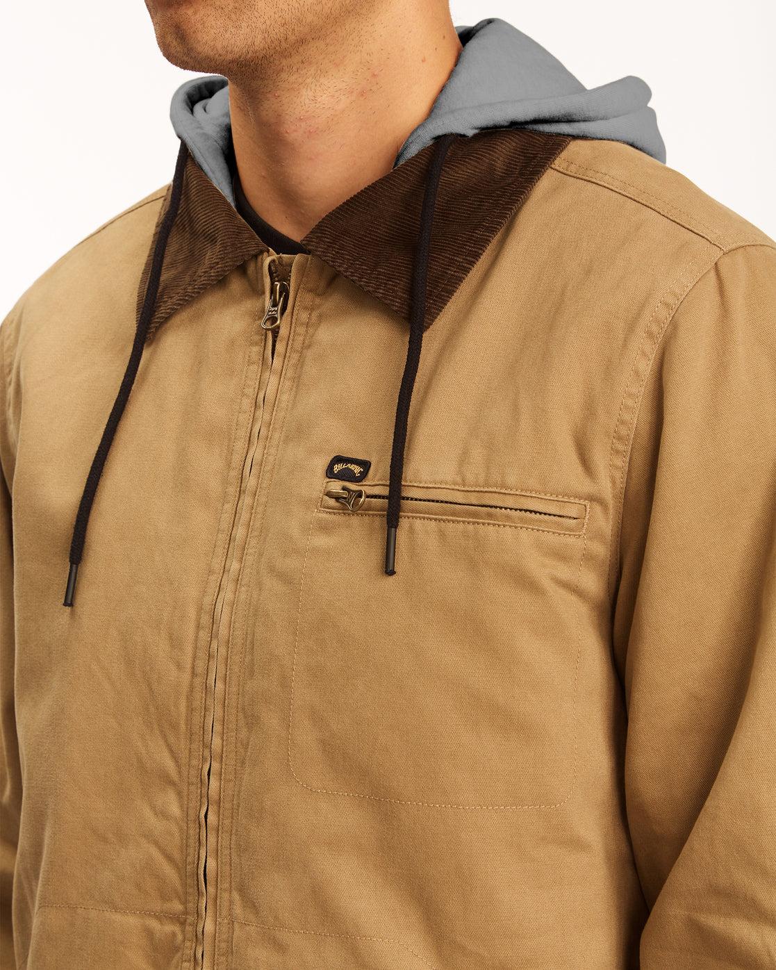 Barlow Hooded Jacket - Clay Male Product Image