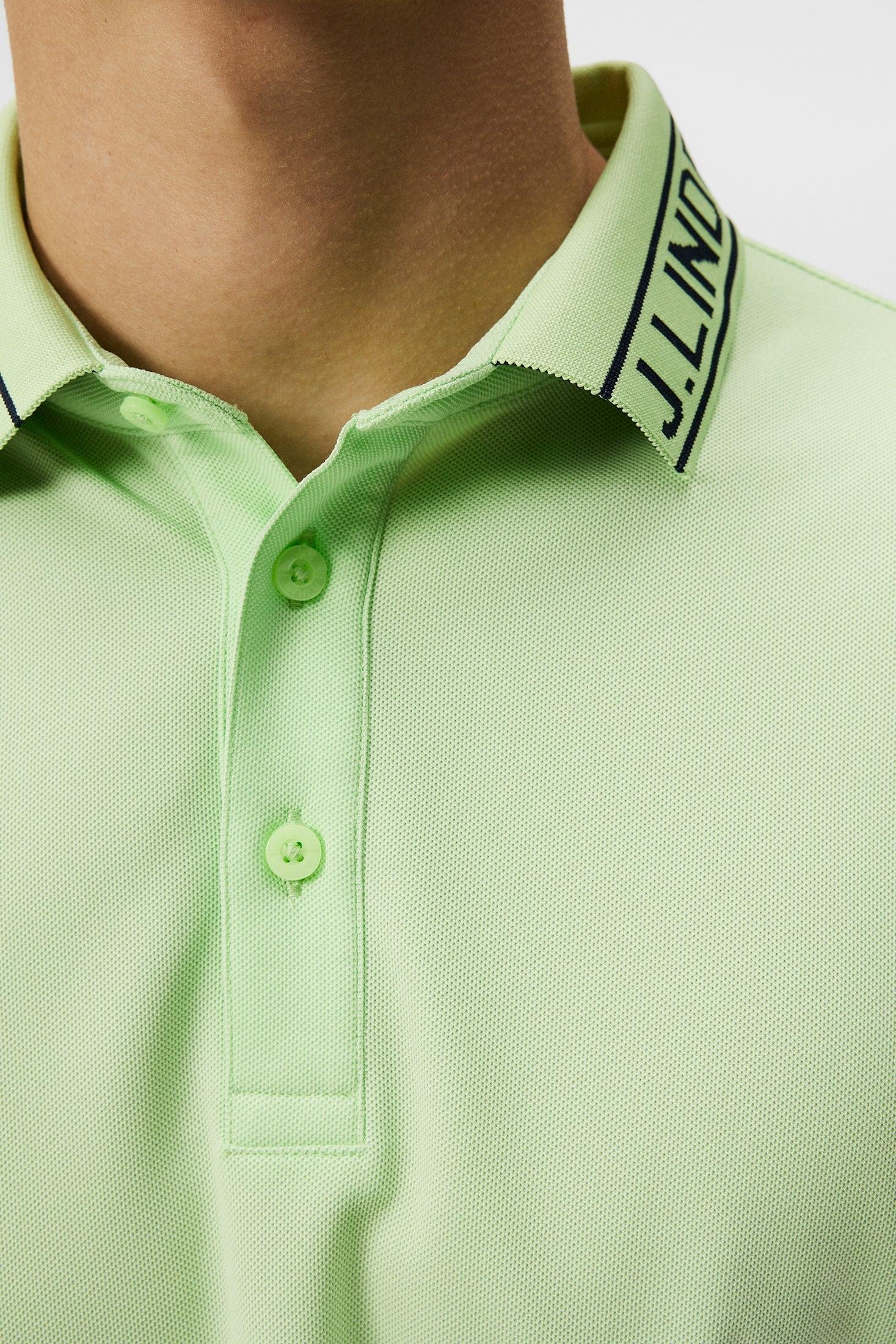J. Lindeberg Austin Regular Polo in Paradise Green Product Image
