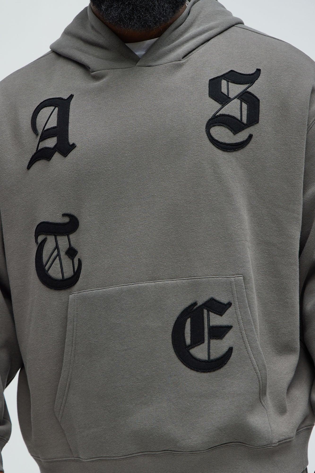 Tyson Wasted Youth Hoodie - Grey Product Image