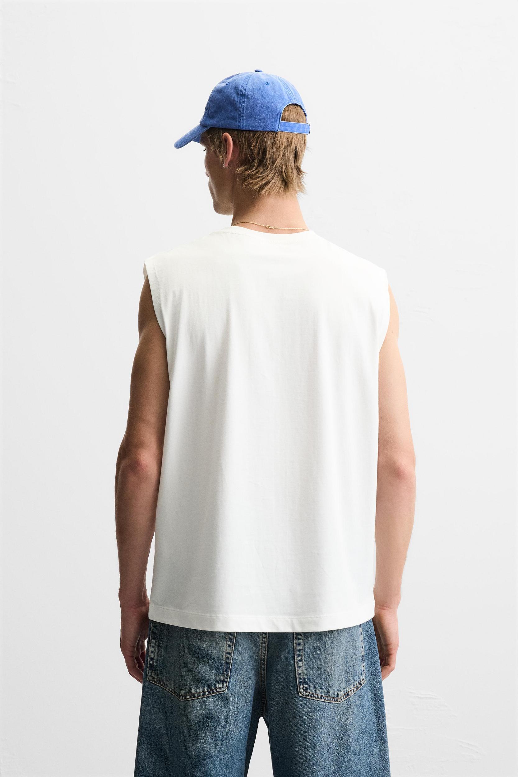 RELAXED FIT TANK T-SHIRT Product Image