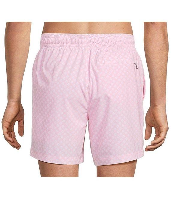 Caribbean Mini Shell Print 6#double; Swim Trunks Product Image