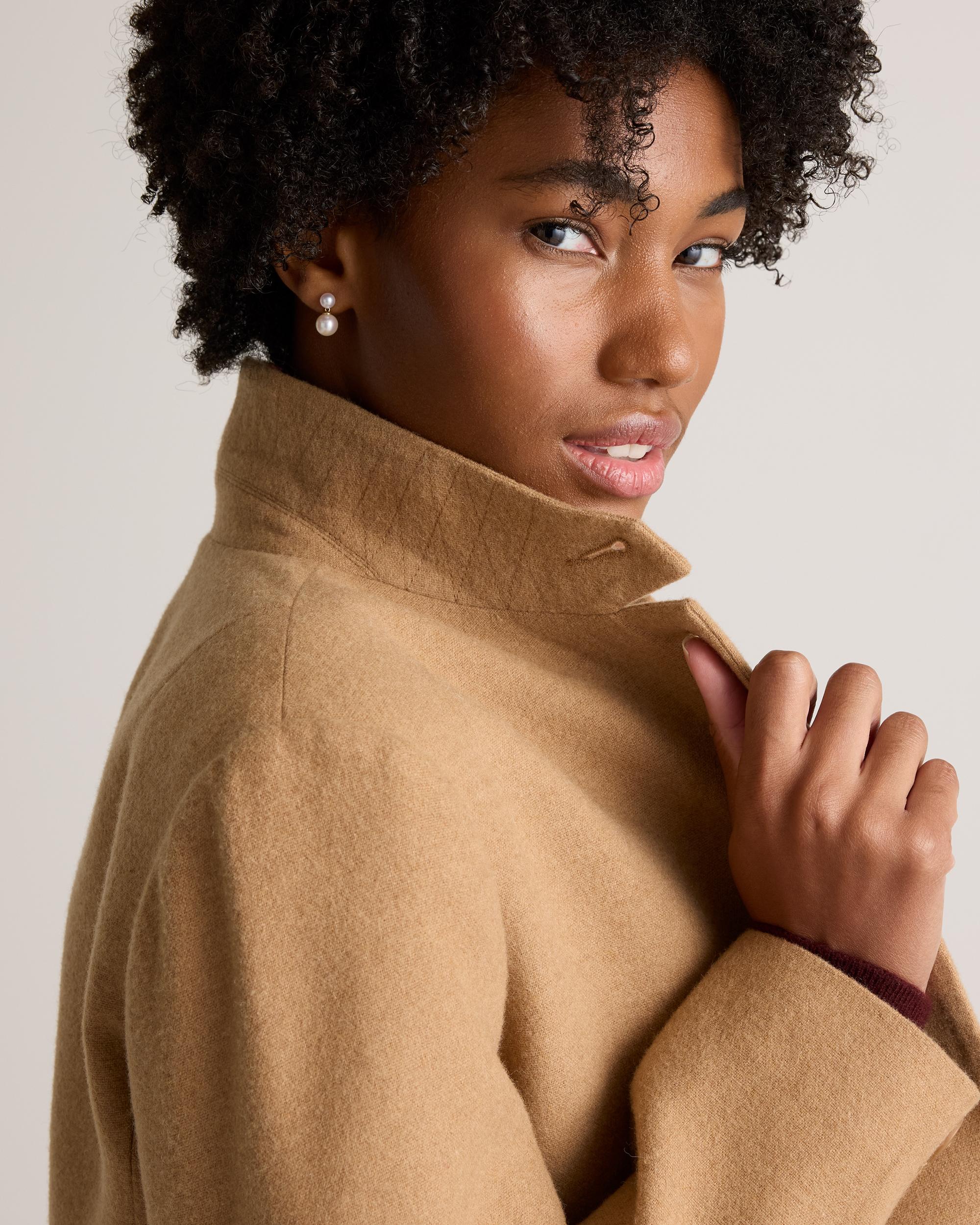 Quince | Women's Italian Wool Stand Collar Blazer Product Image