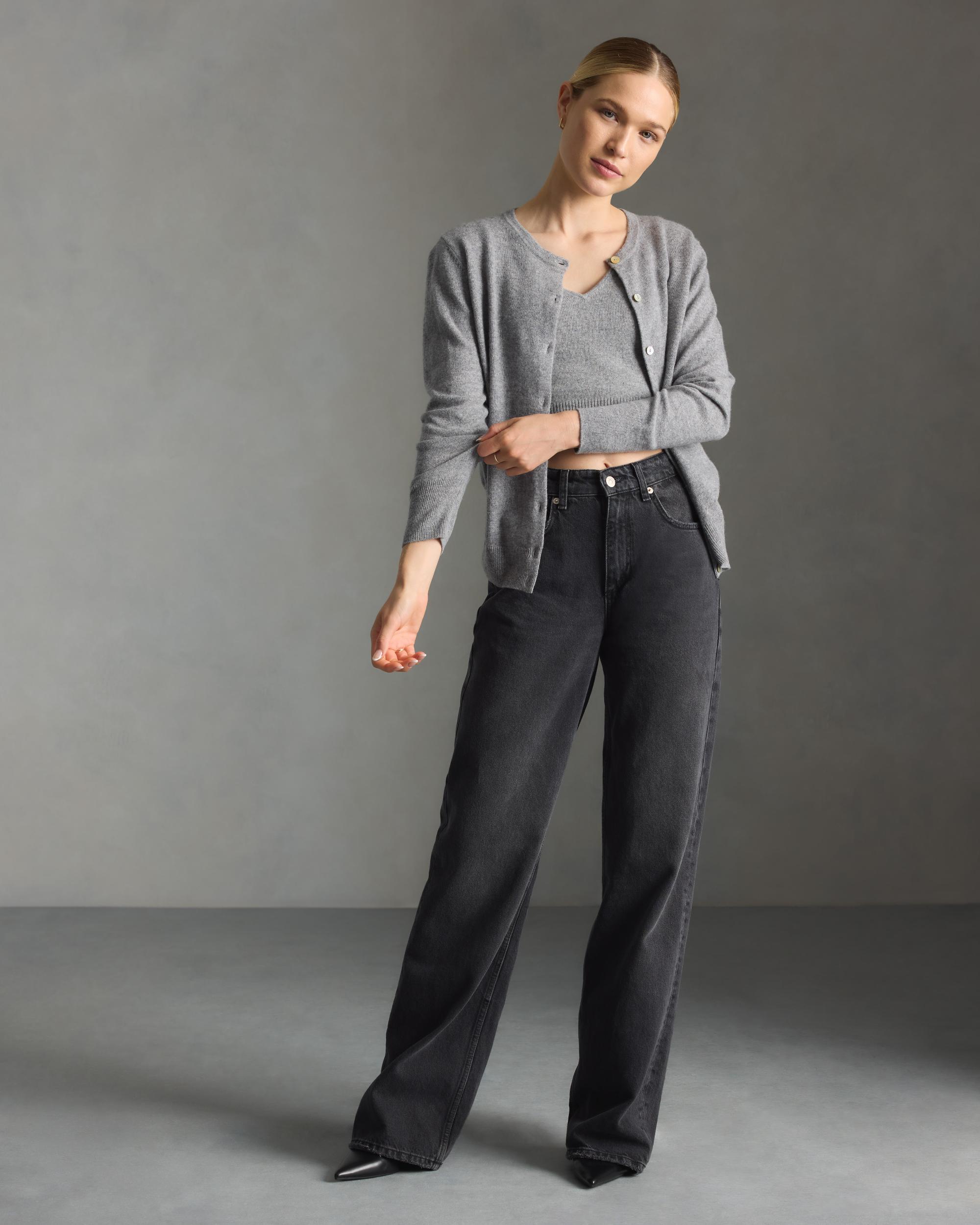 Quince | Women's Mongolian Cashmere Cardigan Sweater Size XL Product Image