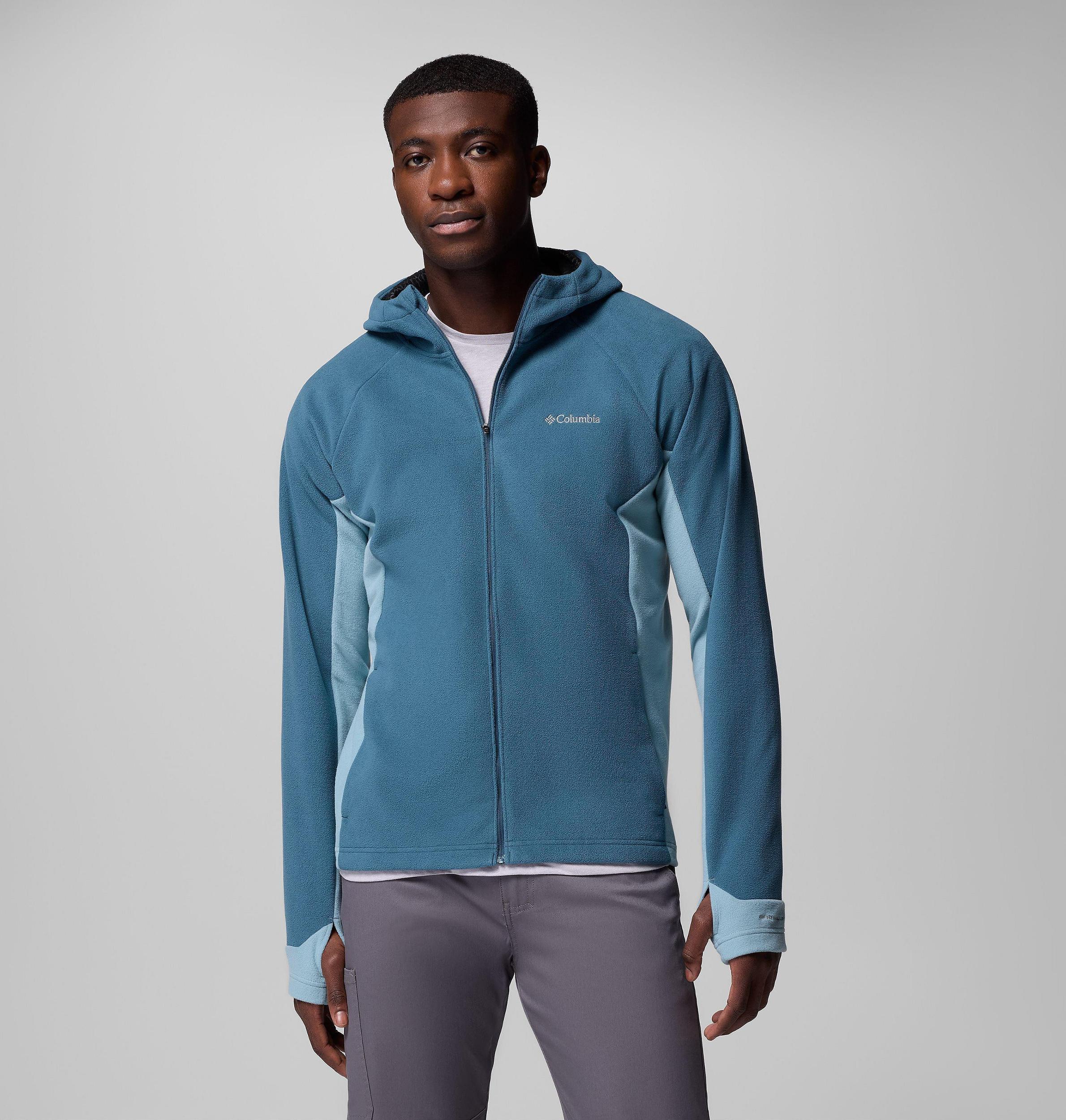 Columbia Mens Arctic Peak Hooded Full Zip Fleece Jacket- Product Image
