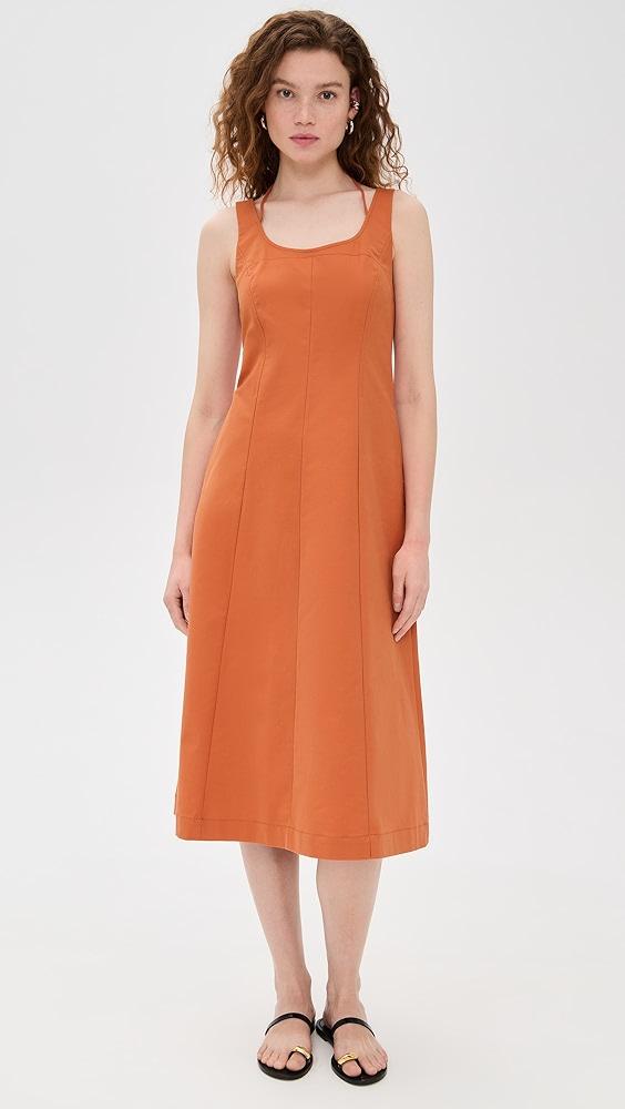 Vince Seamed Tank Dress | Shopbop Product Image