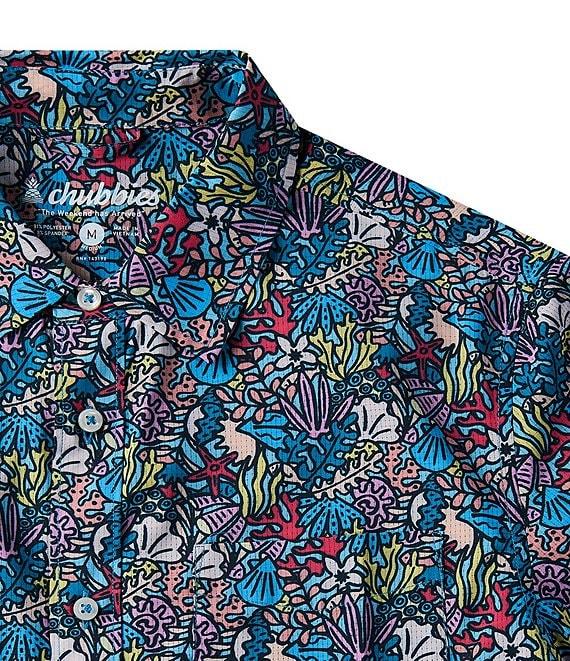 Chubbies Reef Explorer Short Sleeve Printed Woven Shirt Product Image
