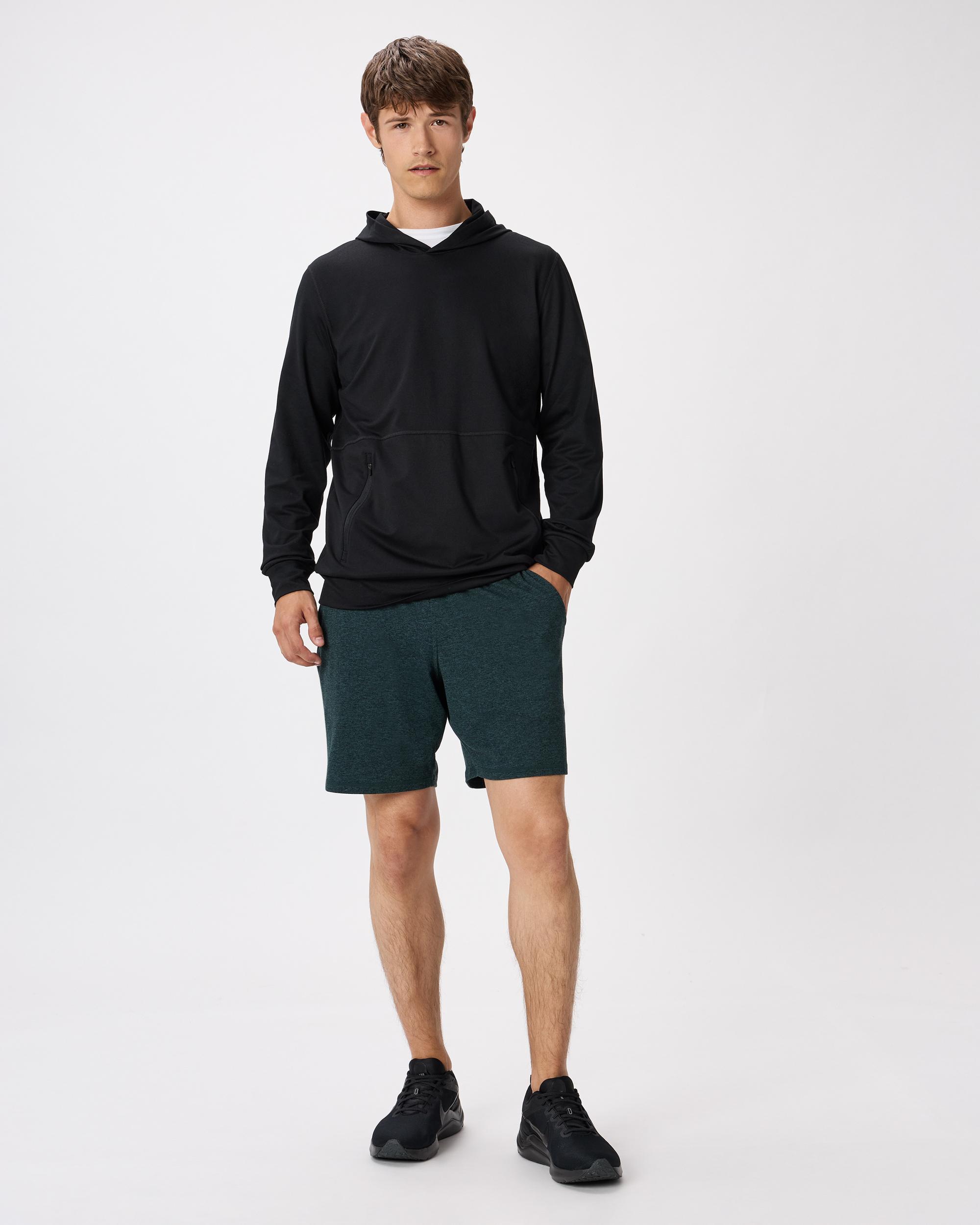 Quince | Men's Super Soft Performance Hoodie Pullover Flowknit Activewear, Recycled Polyester Product Image