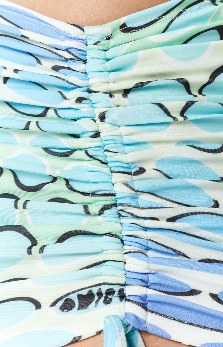 OMIGHTY The Warp Mini Skirt Blue Gradient Product Image