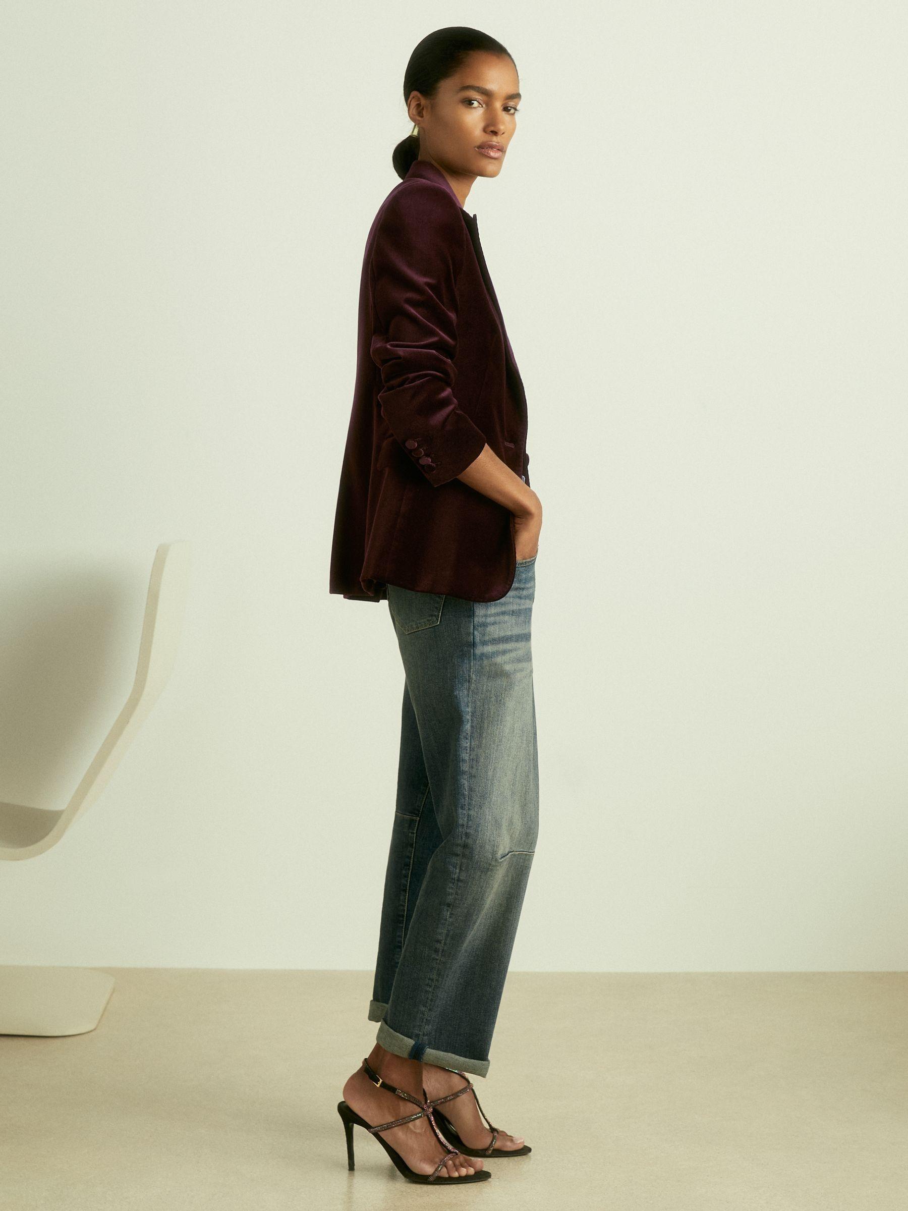 Petite Jersey Twist-Detail Midi Dress in Grey Product Image