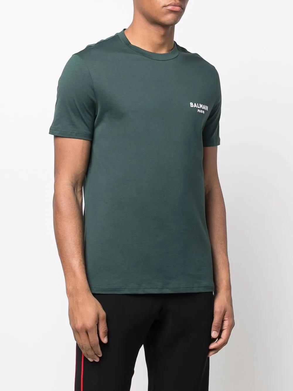 logo-print cotton T-shirt Product Image