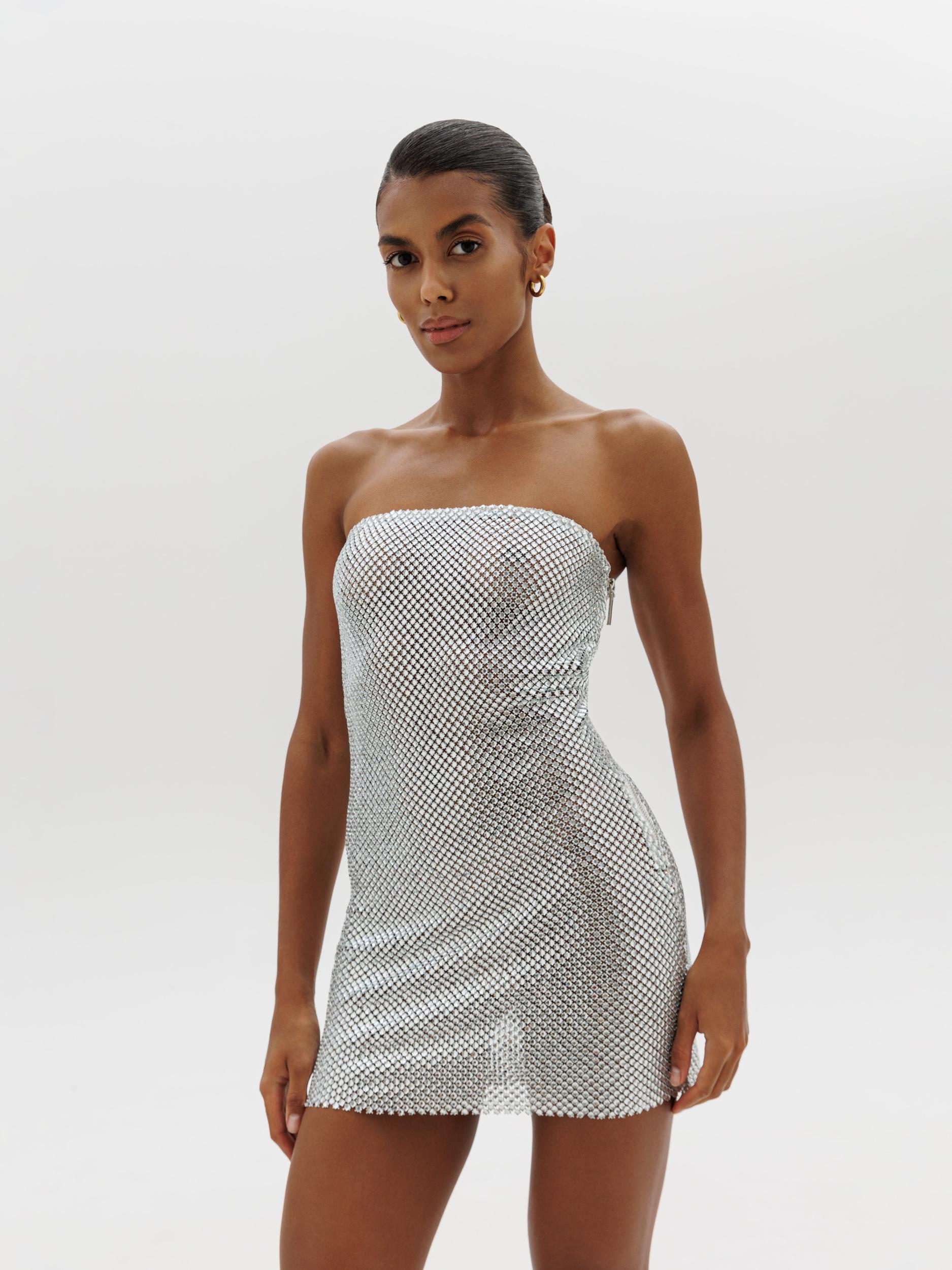 Starstruck dress in Silver Product Image