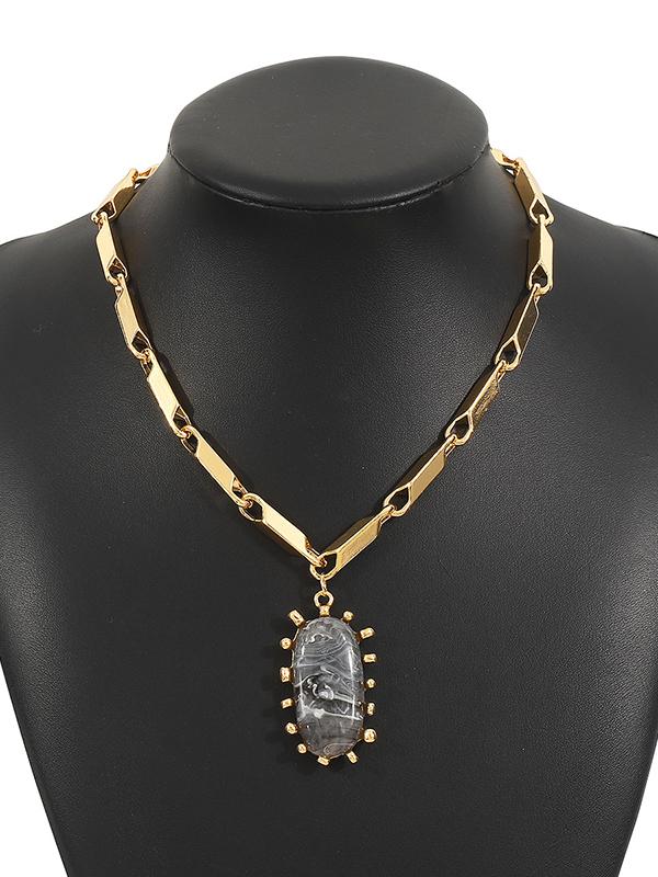 Normcore Chains Geometric Necklaces Accessories Product Image