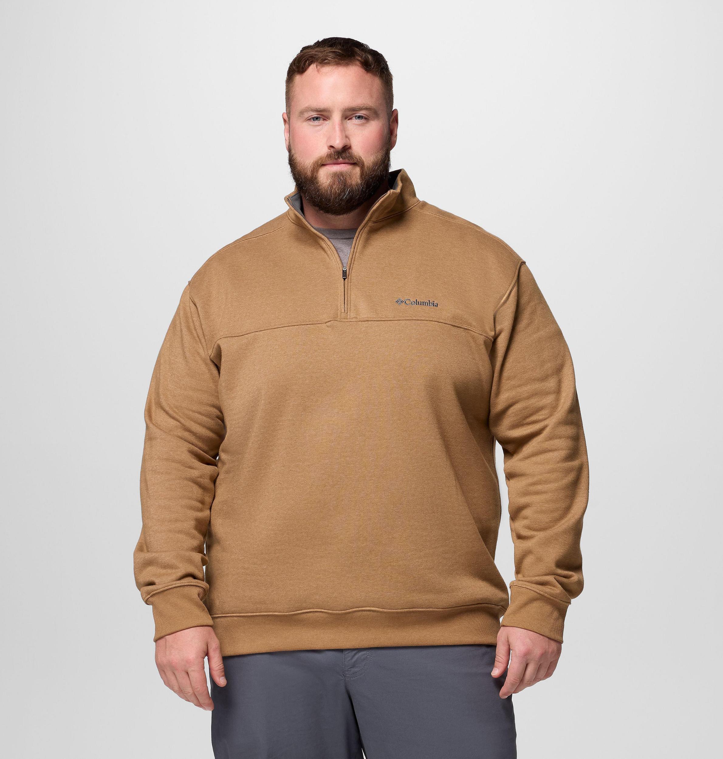 Columbia Mens Hart Mountain II Half Zip Sweatshirt - Big- Product Image