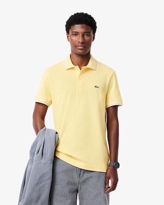 Men's Regular Fit Trim Accent L.12.12 Polo Product Image
