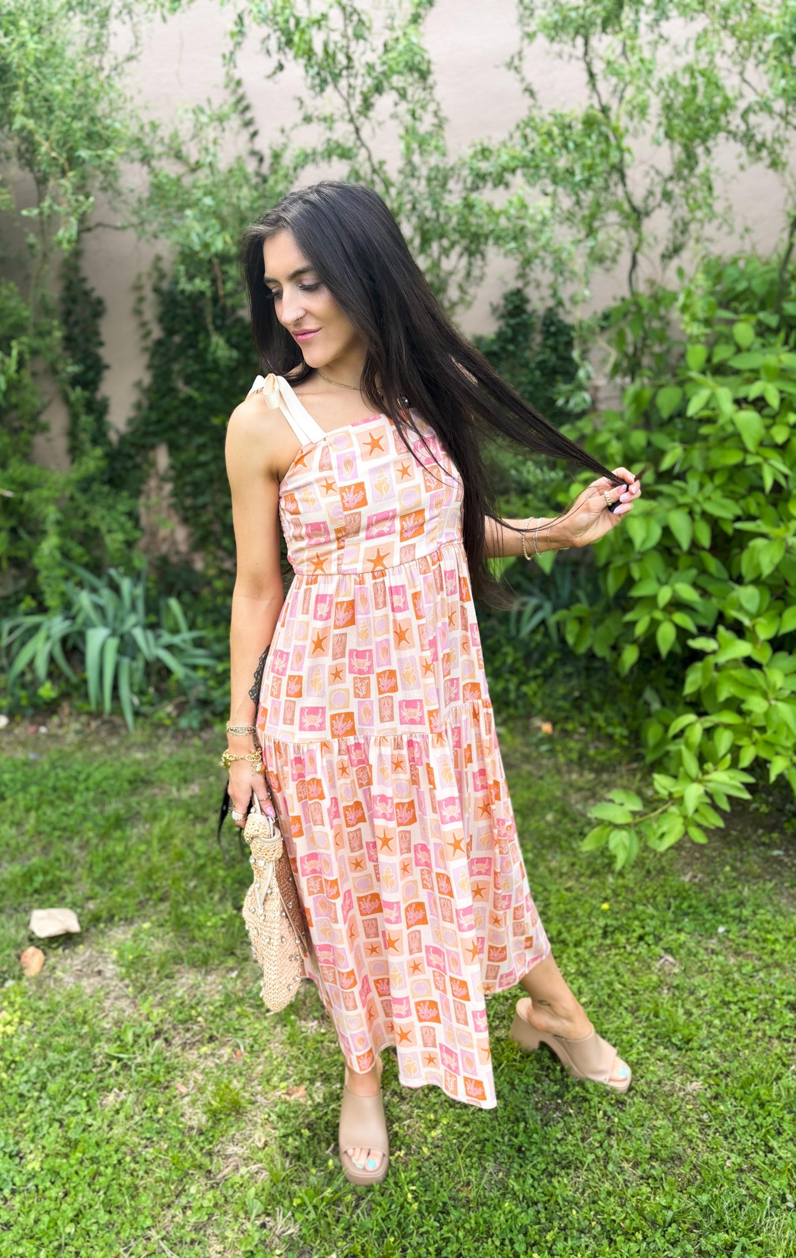 Pink Sands Beach Maxi Dress Product Image