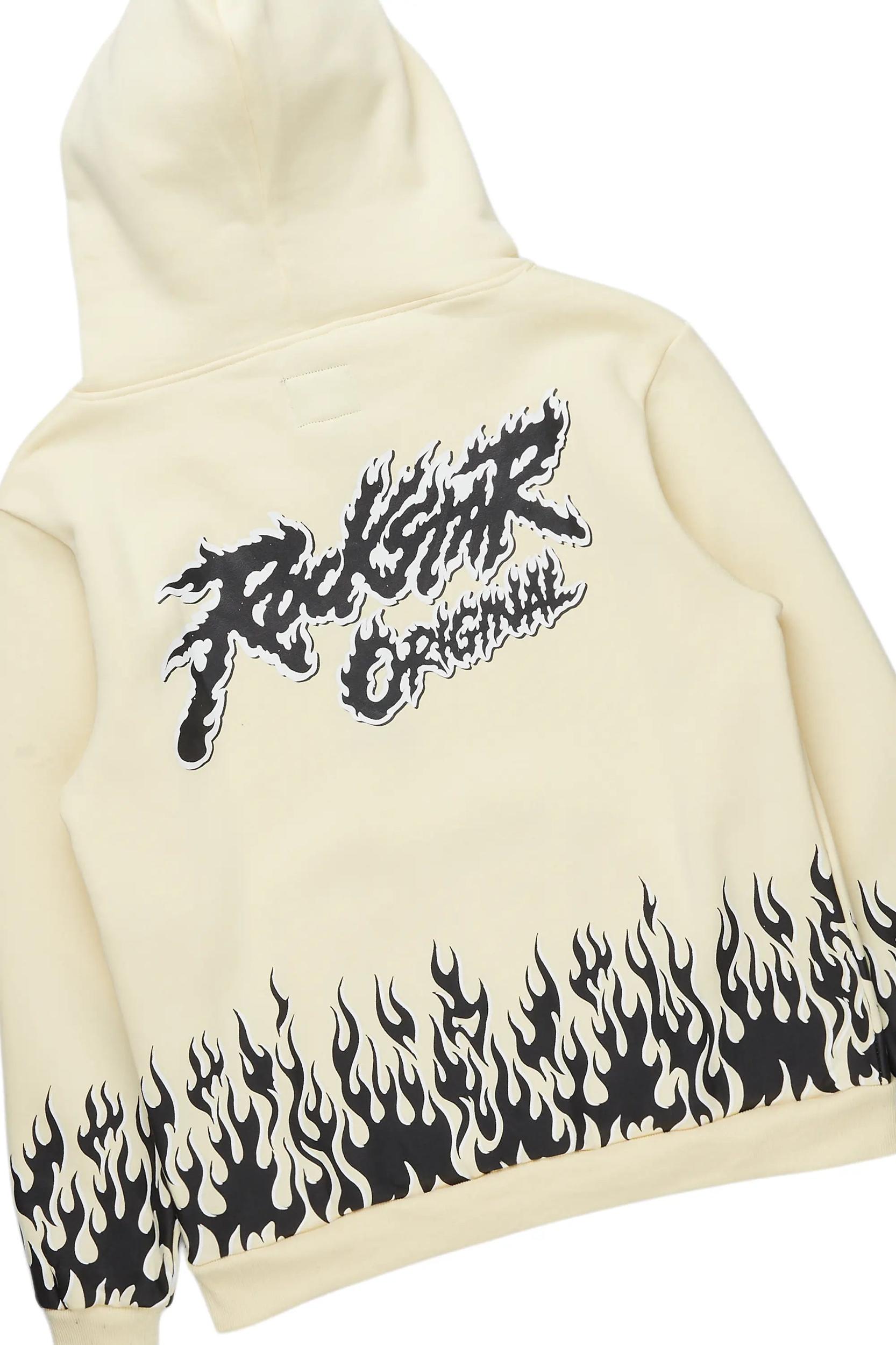 Anneso Black Hoodie/Stacked Cargo Jean Bundle Male Product Image