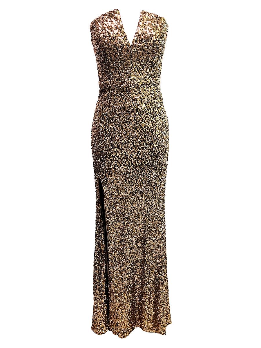 Womens Fernanda Sequin Mermaid Gown Product Image