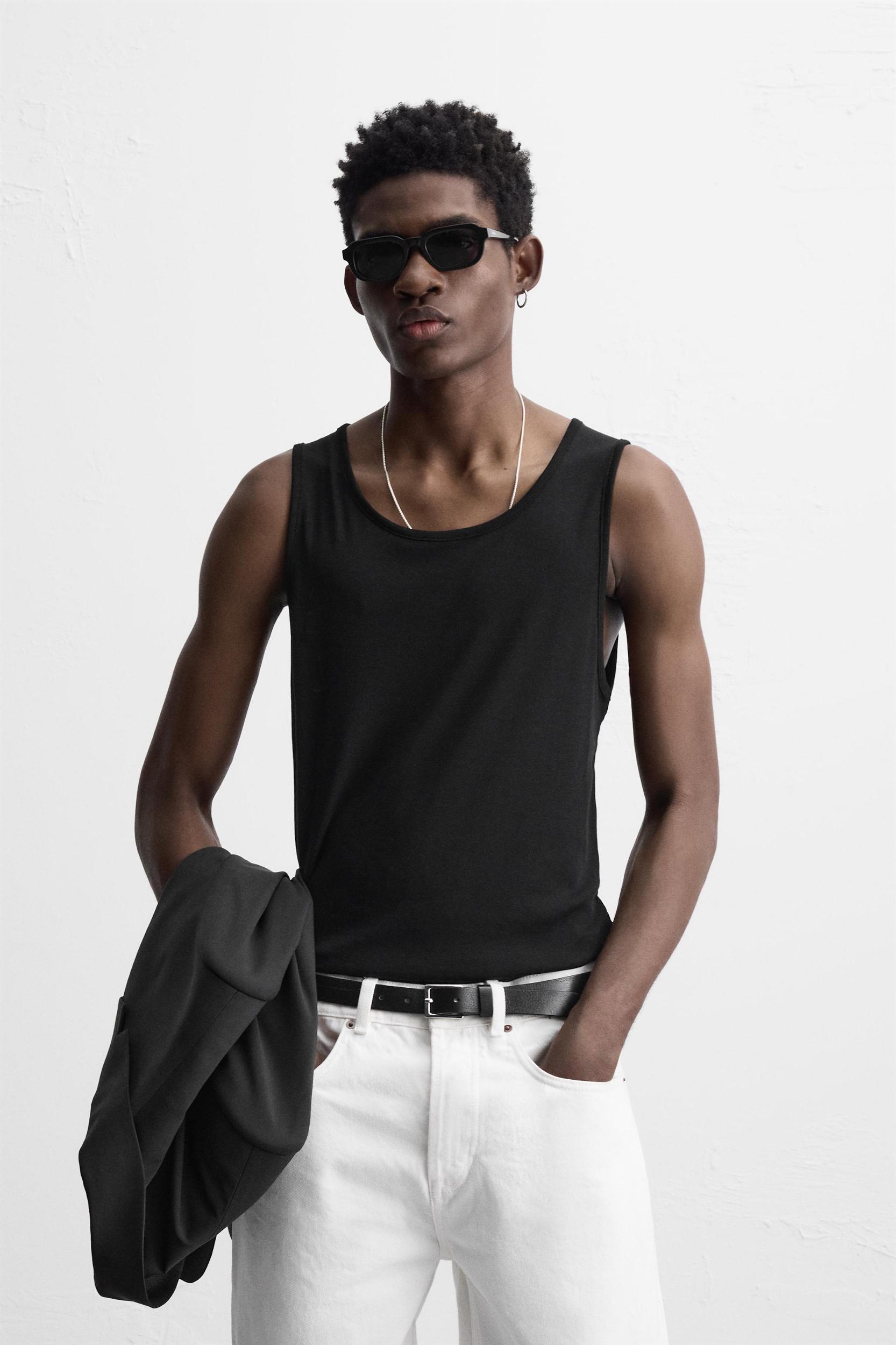 SEMI-SHEER TANK TOP Product Image