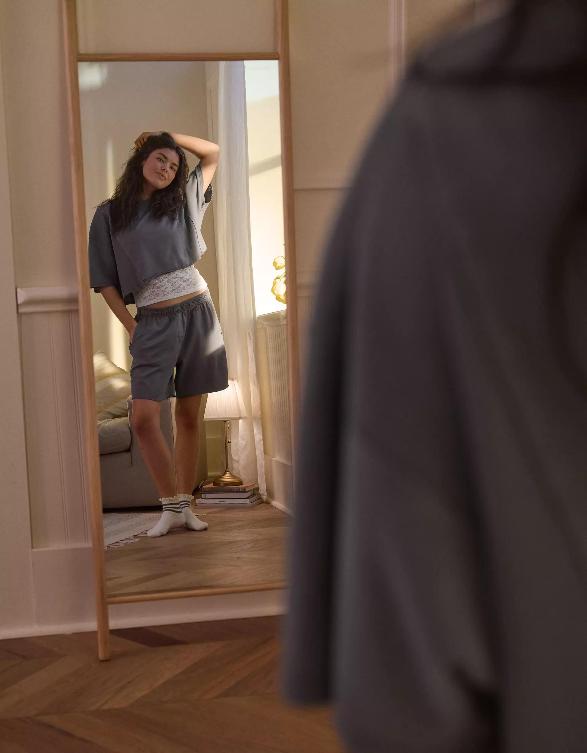 Aerie Let Loose Fleece Short Product Image