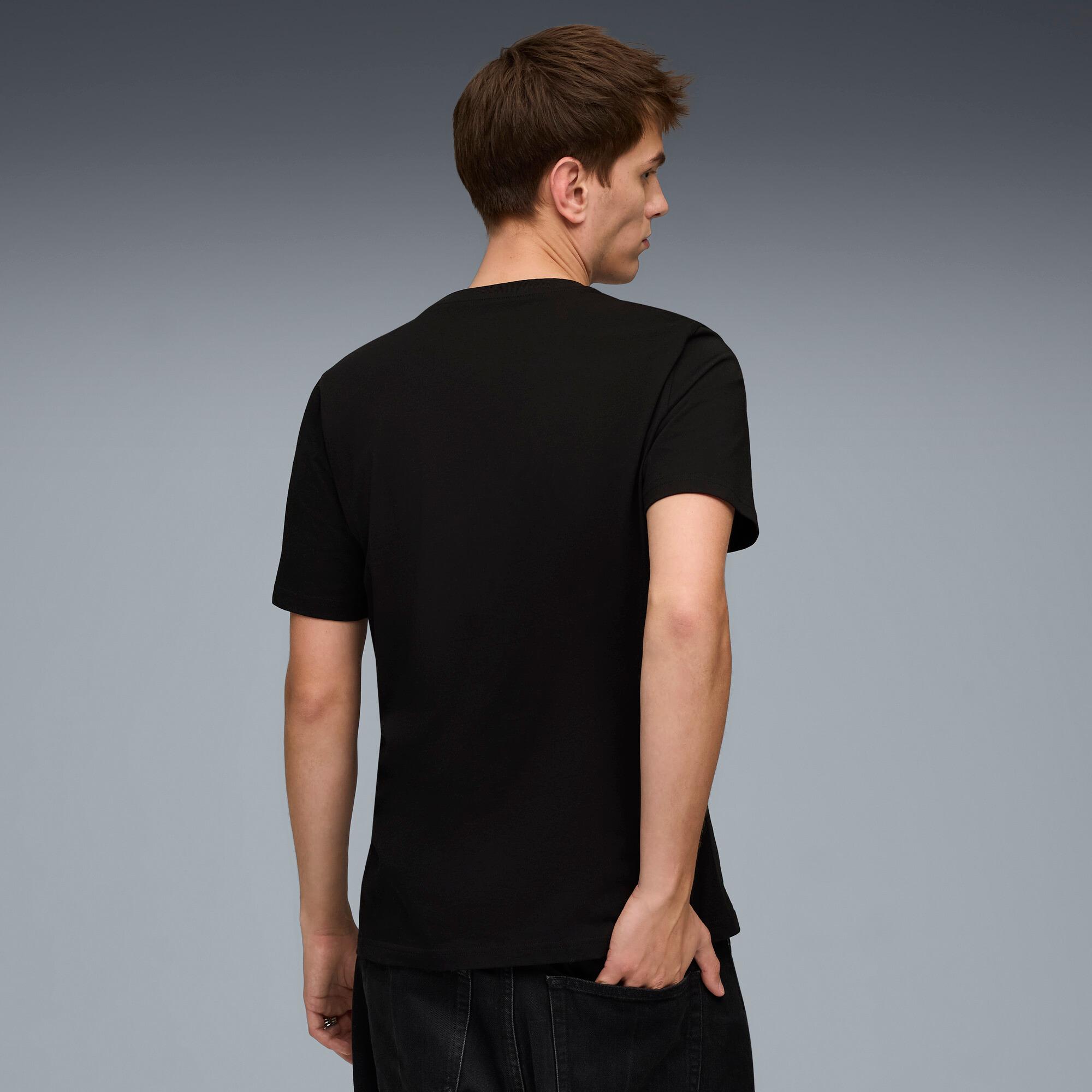 PUMA AC Milan Soccer Essentials Men's Soccer T-Shirt Product Image